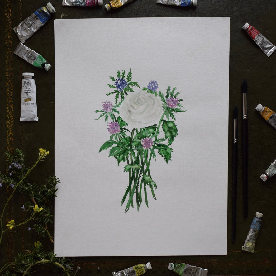 Original OUR LADY OF LA LECHE BOUQUET