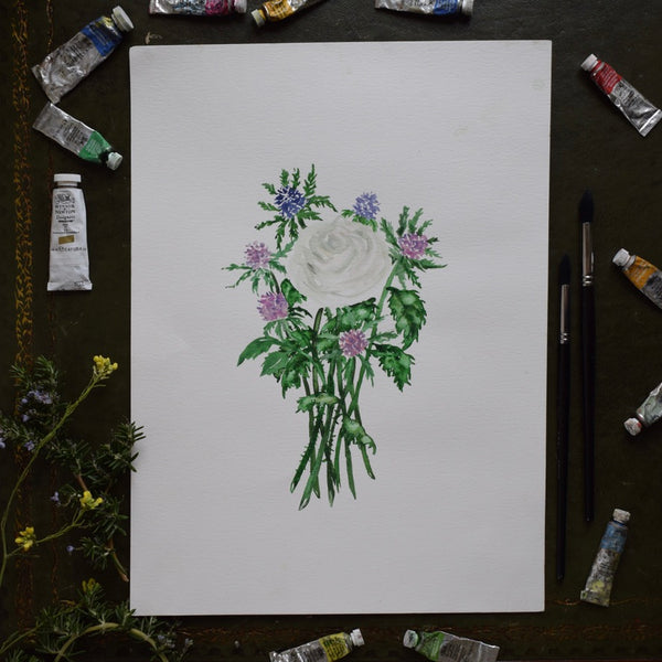 Original OUR LADY OF LA LECHE BOUQUET