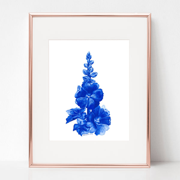 SAINT JOSEPH, HOLY FAMILY IN BLUE