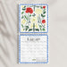 2026 WALL CALENDAR, FLOWERS AND DEVOTIONS, FULL COLOR