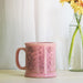 OUR LADY OF GUADALUPE MOTHER CERAMIC MUG, PINK WITH 24CT GOLD DESIGN, 14 OZ